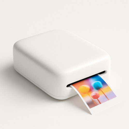 Draagbare mini-fotoprinter